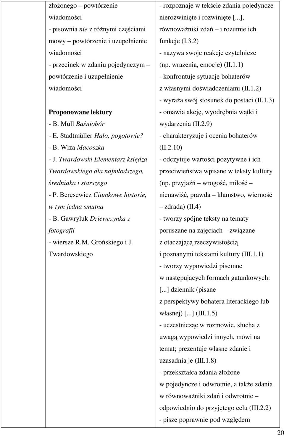Beręsewicz Ciumkowe historie, w tym jedna smutna - B. Gawryluk Dziewczynka z fotografii - wiersze R.M. Grońskiego i J.
