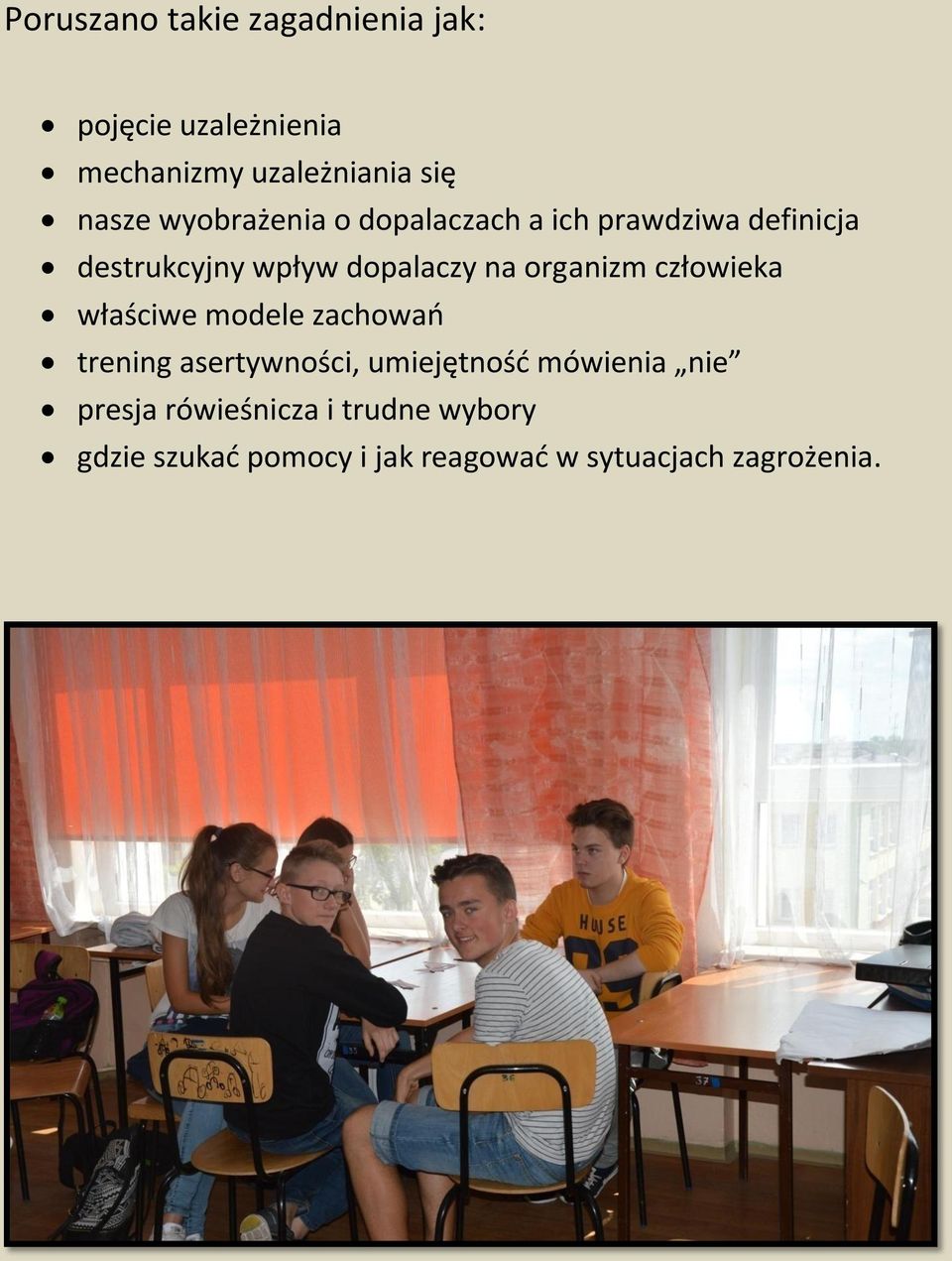 organizm człowieka właściwe modele zachowao trening asertywności, umiejętnośd mówienia