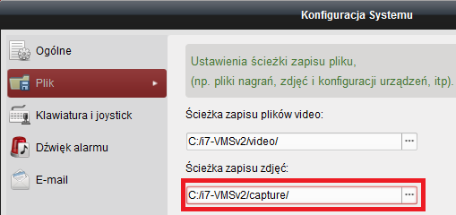 Aby wykonać zdjęcie oglądanej sceny należy postąpić w analogiczny sposób korzystając z przycisku