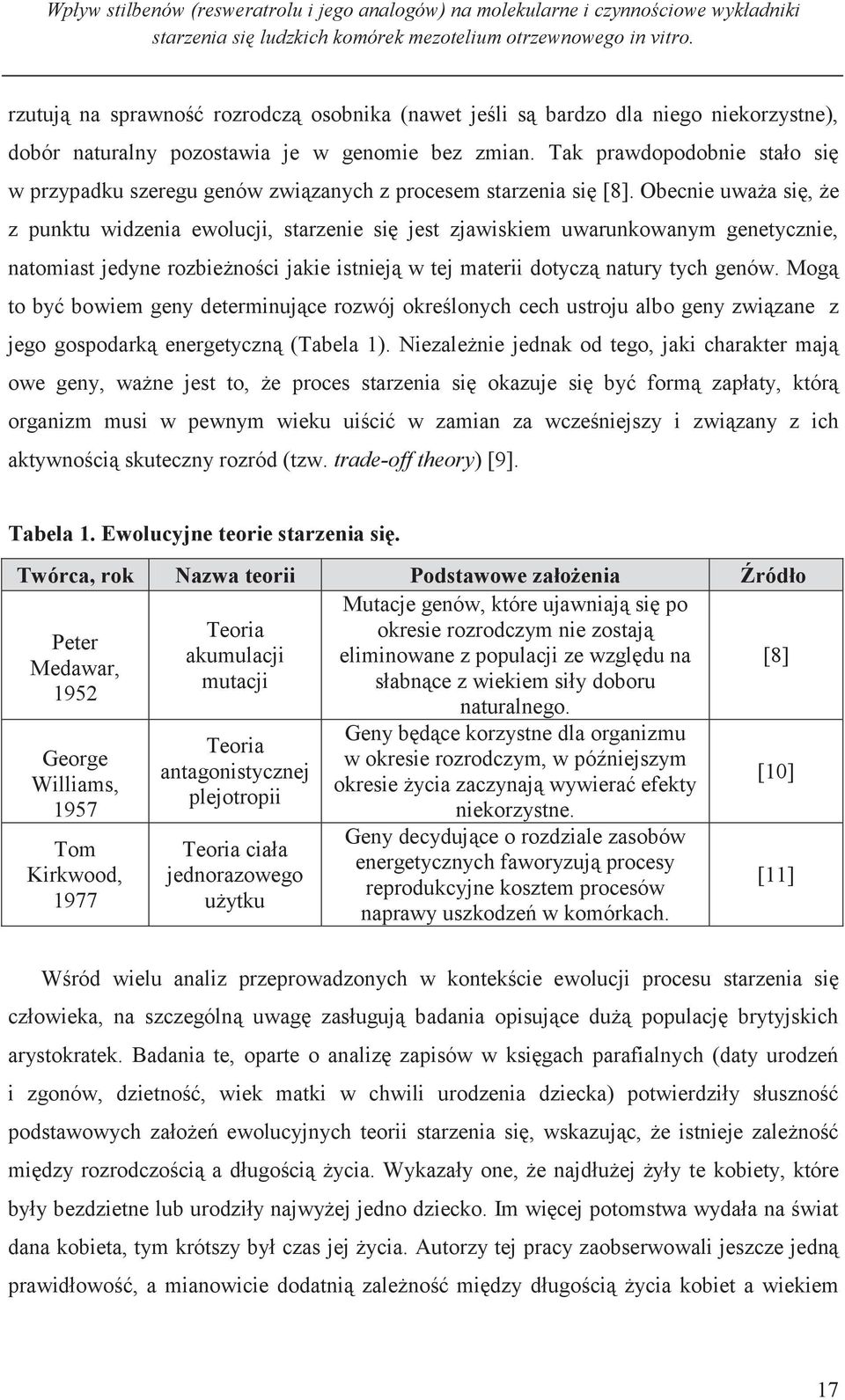 Tak prawdopodobnie stało się w przypadku szeregu genów związanych z procesem starzenia się [8].