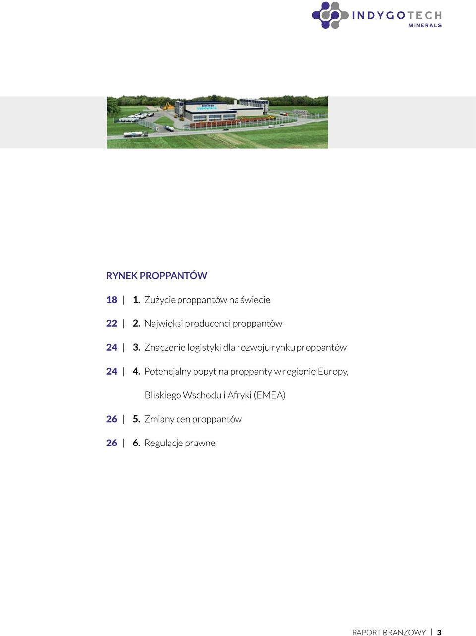 Znaczenie logistyki dla rozwoju rynku proppantów 24 4.