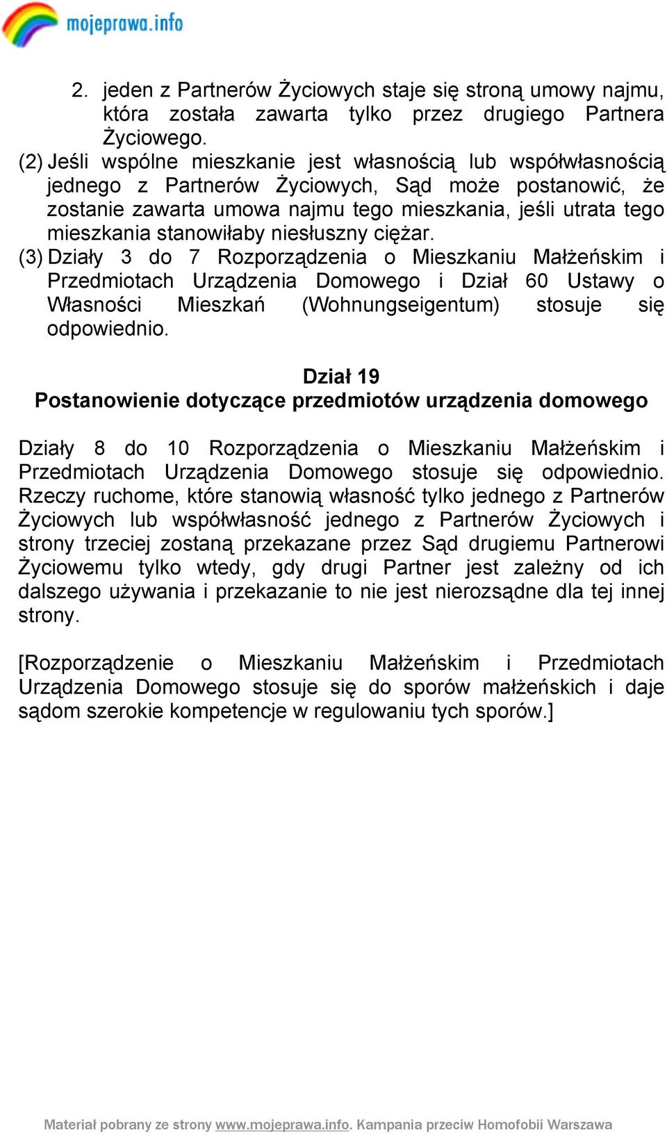 stanowiłaby niesłuszny ciężar.