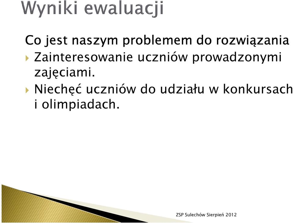 prowadzonymi zajęciami.