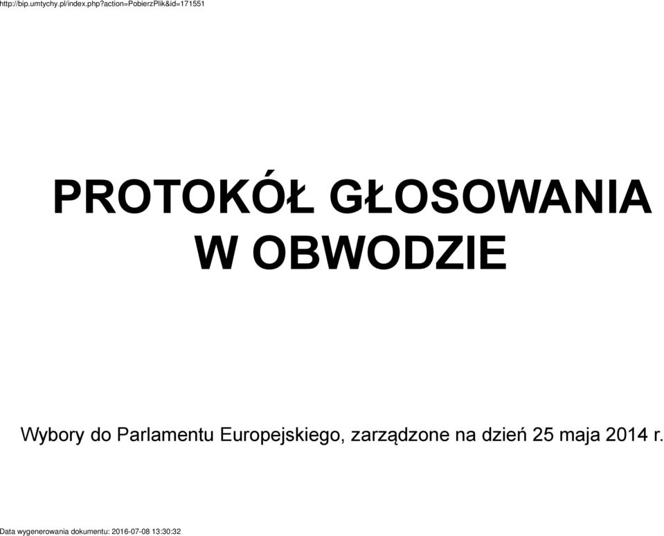 Parlamentu Europejskiego,