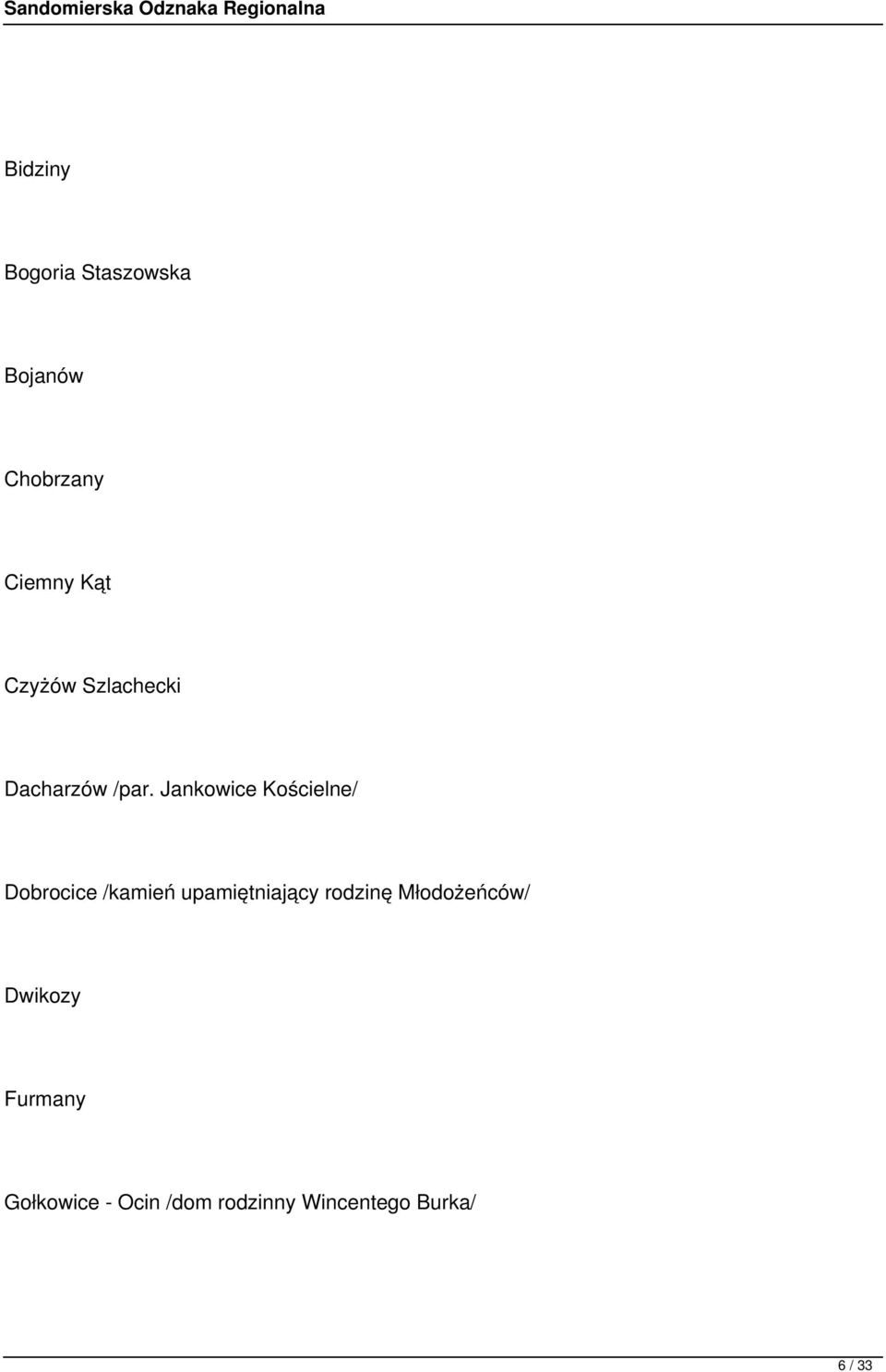 Jankowice Kościelne/ Dobrocice /kamień upamiętniający