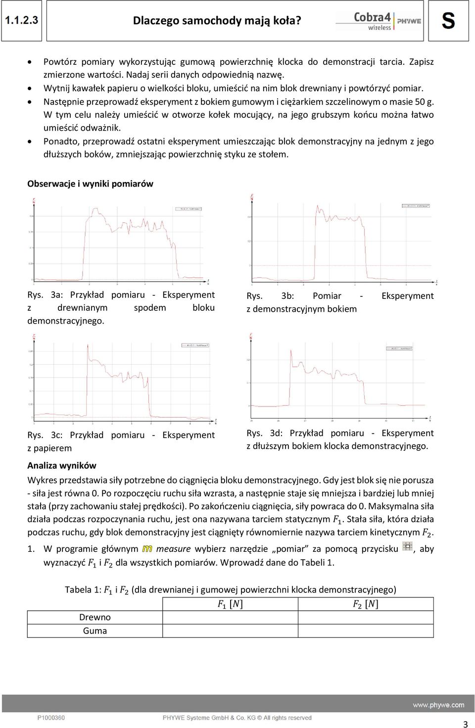 W tym celu należy umieścić w otworze kołek mocujący, na jego grubszym końcu można łatwo umieścić odważnik.