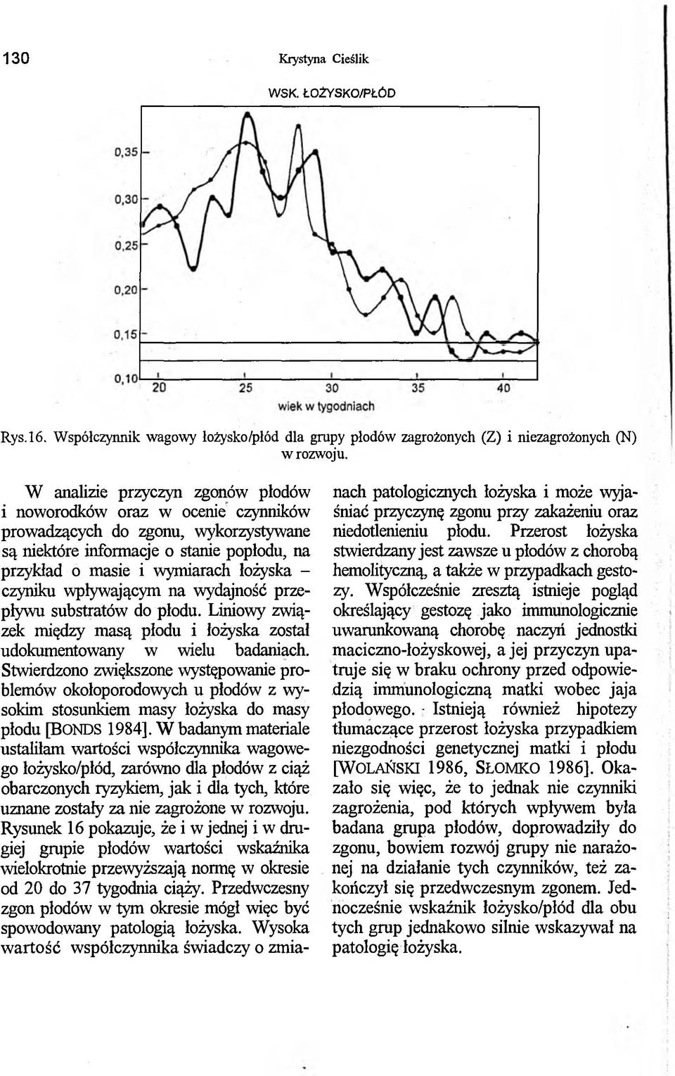 wpływającym na wydajność przepływu substratów do płodu. Liniowy związek między masą płodu i łożyska został udokumentowany w wielu badaniach.