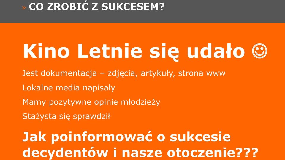 artykuły, strona www Lokalne media napisały Mamy