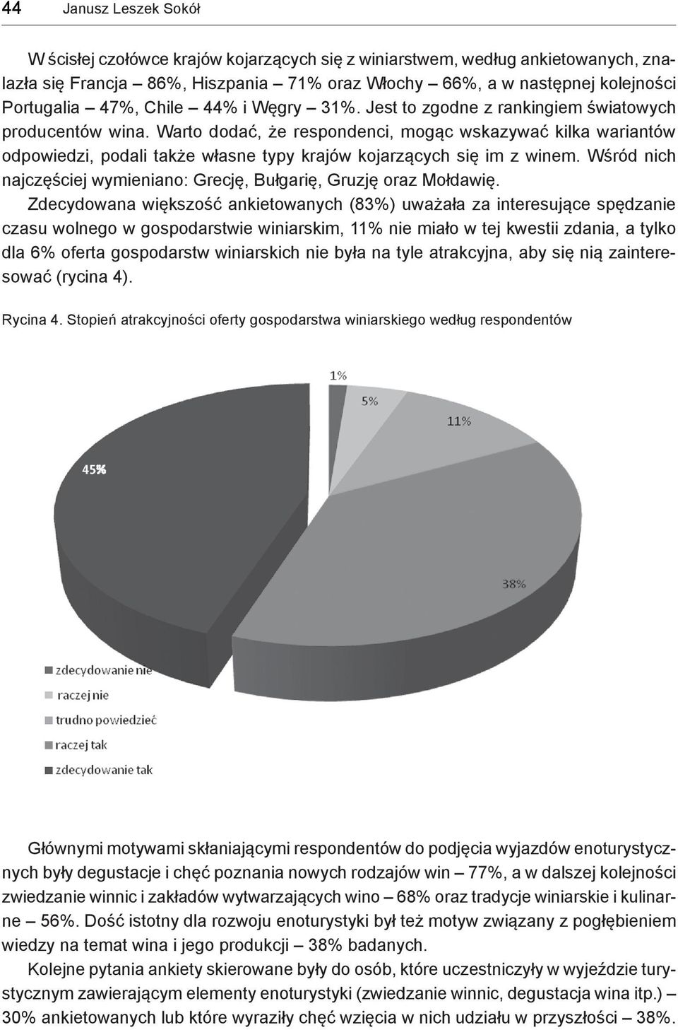 Warto dodać, że respondenci, mogąc wskazywać kilka wariantów odpowiedzi, podali także własne typy krajów kojarzących się im z winem.