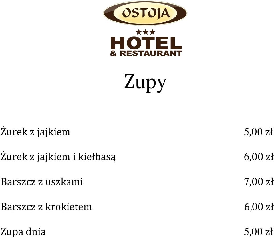 uszkami Barszcz z krokietem Zupa