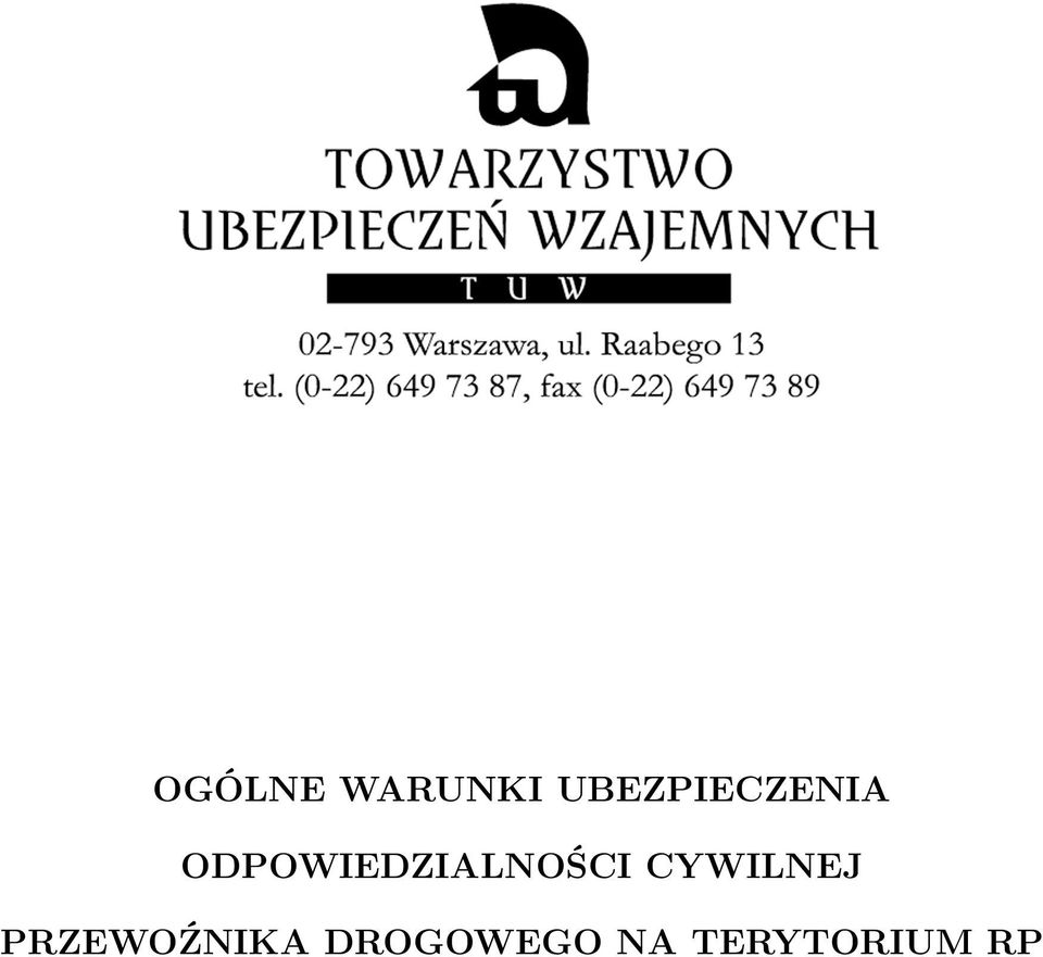 ODPOWIEDZIALNOŚCI