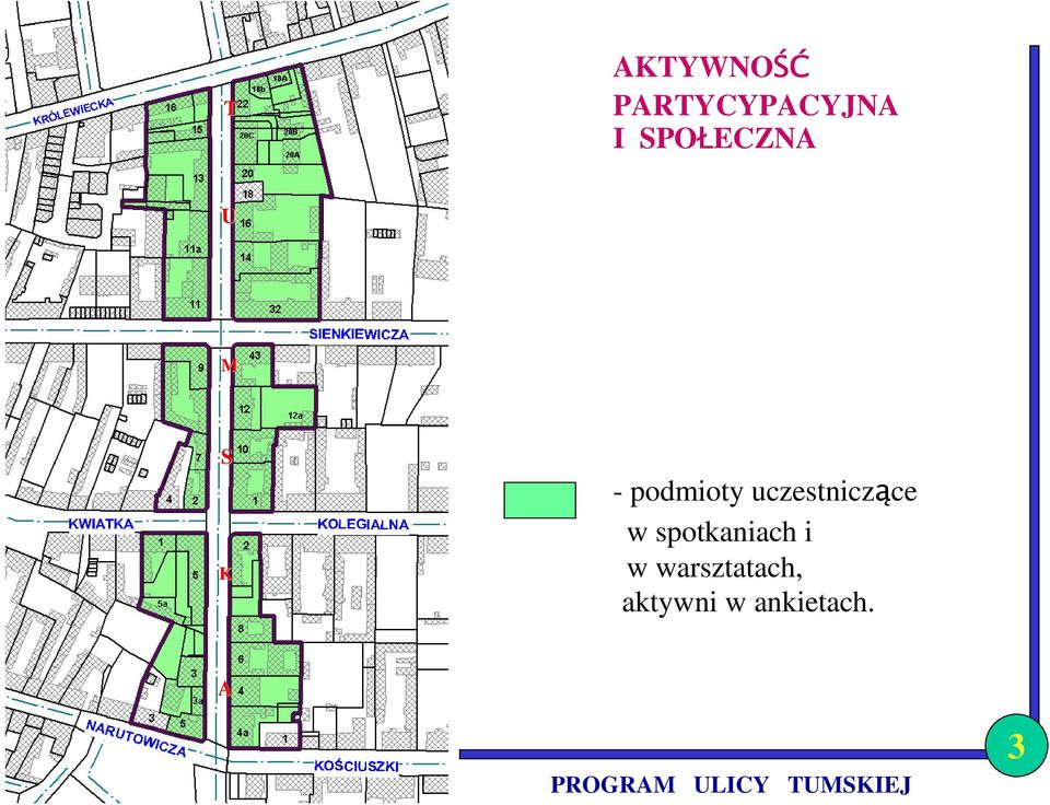 uczestniczące w spotkaniach i w
