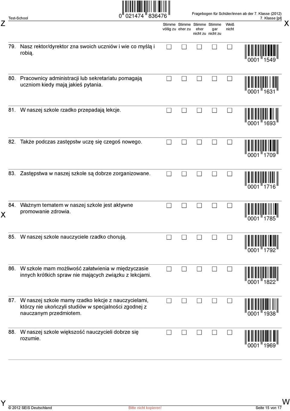 ażnym tematem w naszej szkole jest aktywne promowanie zdrowia. 0001 1785 85. naszej szkole nauczyciele rzadko chorują. 0001 1792 86.