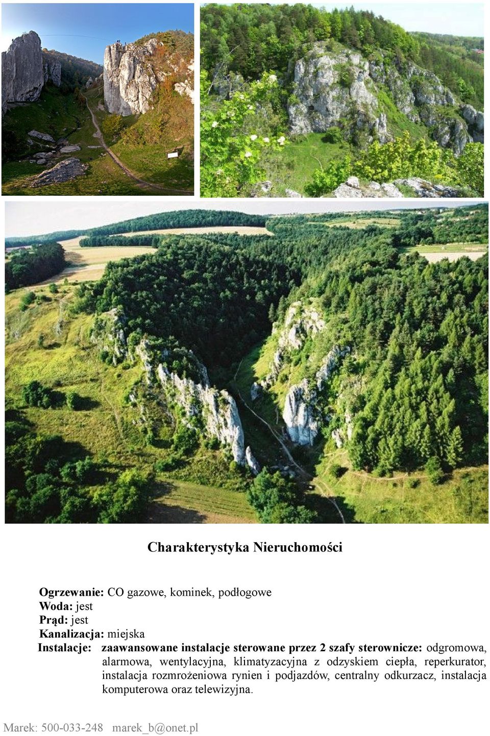 odgromowa, alarmowa, wentylacyjna, klimatyzacyjna z odzyskiem ciepła, reperkurator, instalacja
