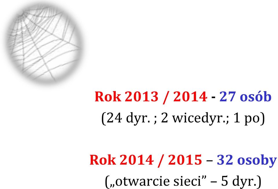 ; 1 po) Rok 2014 / 2015