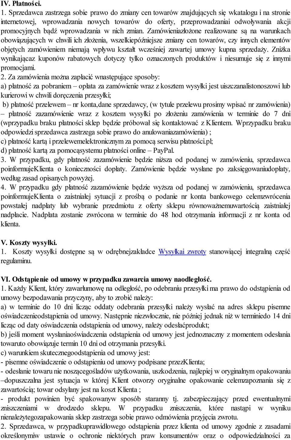 bądź wprowadzania w nich zmian.