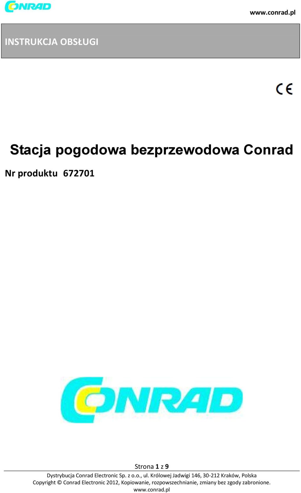 bezprzewodowa Conrad