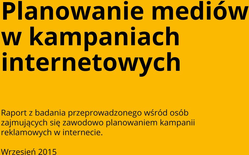 zajmujących się zawodowo planowaniem