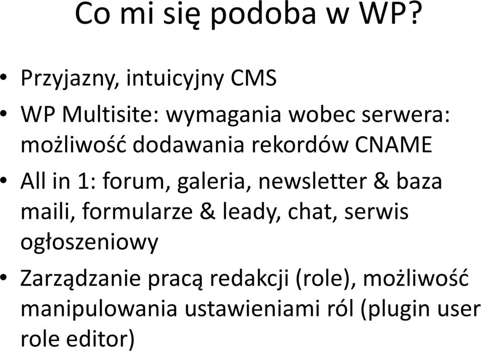 dodawania rekordów CNAME All in 1: forum, galeria, newsletter & baza maili,