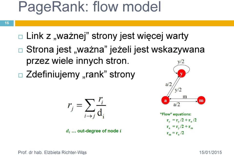 ważna jeżeli jest wskazywana przez