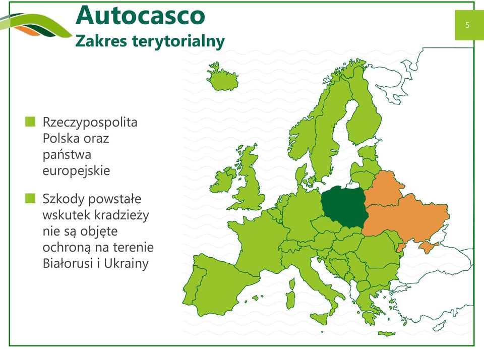 europejskie Szkody powstałe wskutek