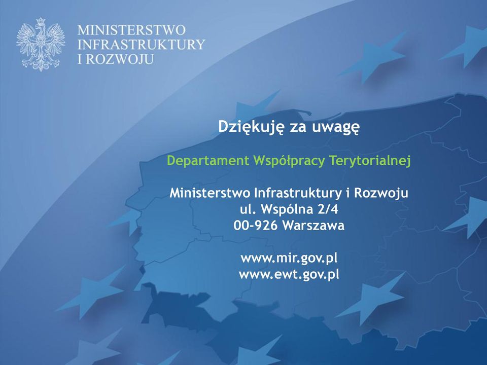 Infrastruktury i Rozwoju ul.