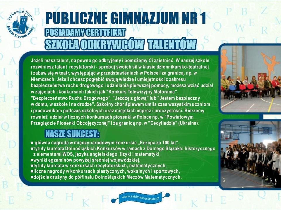 Jeżeli chcesz pogłęić swoją wdzę i umjętności z zakresu ezpczeństwa ruchu drogowego i udzlania prwszej pomocy, możesz wziąć udział w zajęciach i nkursach takich jak "Konkurs Telewizyjny Motorama",