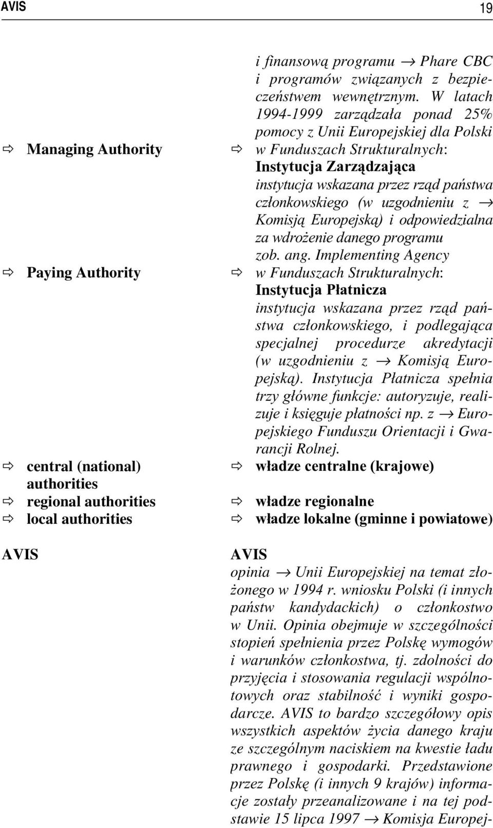 W latach 1994- ]DU]G]DáD Sonad 25% pomocy z Unii Europejskiej dla Polski Ö w Funduszach Strukturalnych: InstyWXFMD=DU]G]DMFD LQVW\WXFMDZVND]DQDSU]H]U]GSDstwa F]áRQNRZVNLHJR Z X]JRGQLHQLX z.