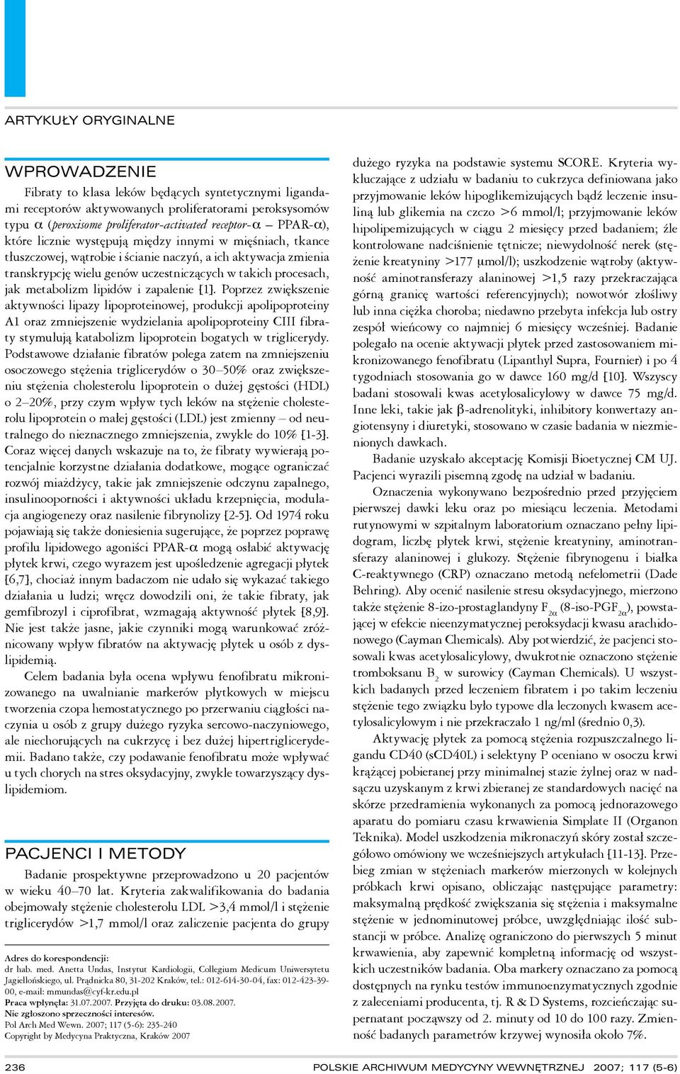 zapalenie [1].