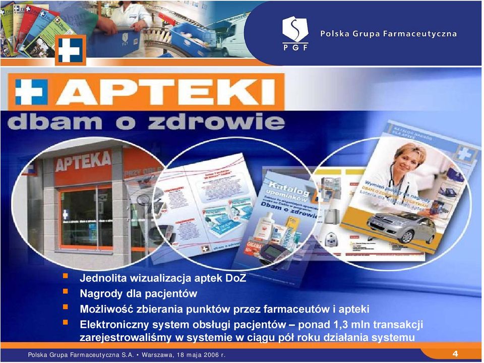 ponad 1,3 mln transakcji zarejestrowaliśmy w systemie w ciągu pół roku
