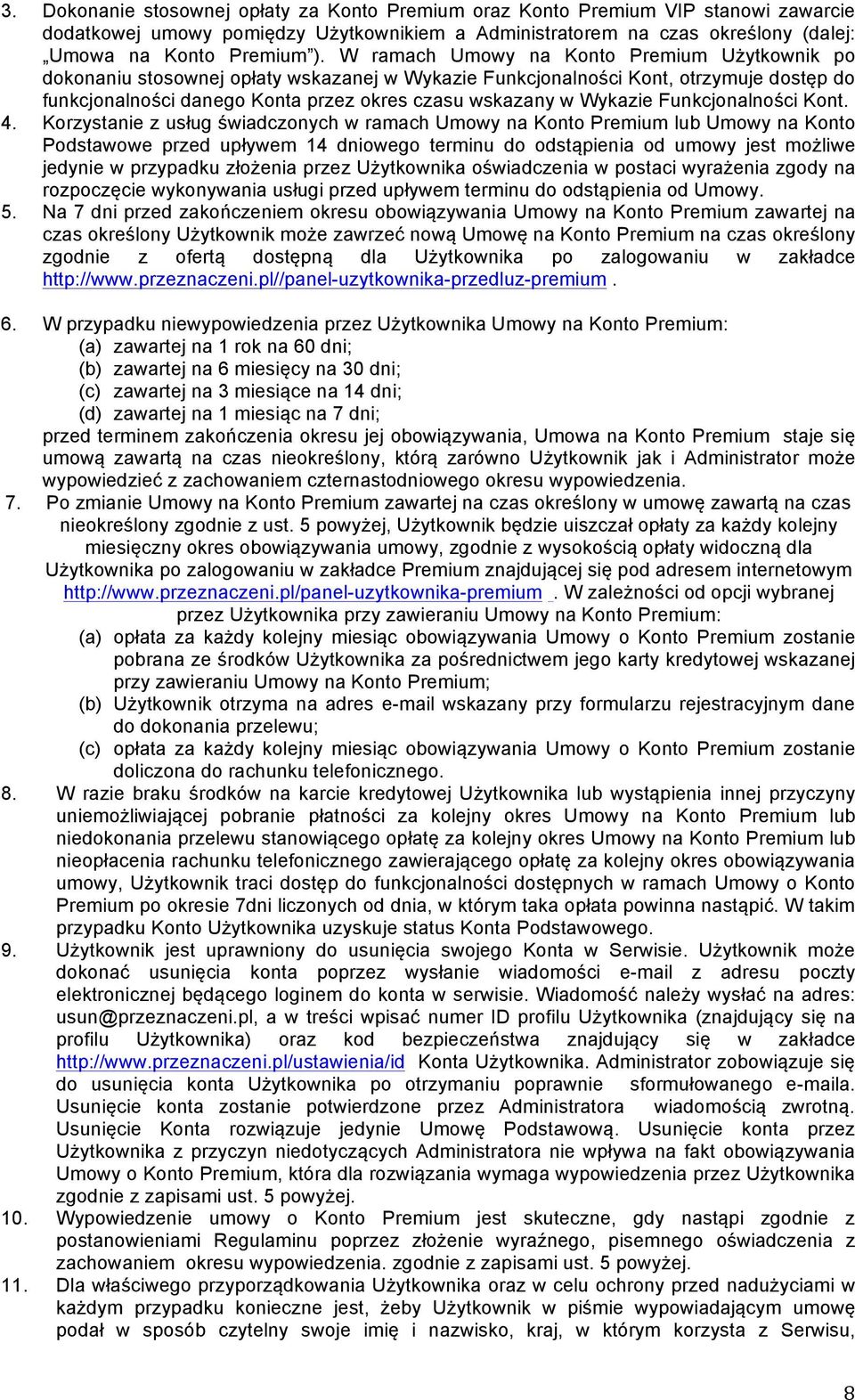 Wykazie Funkcjonalności Kont. 4.