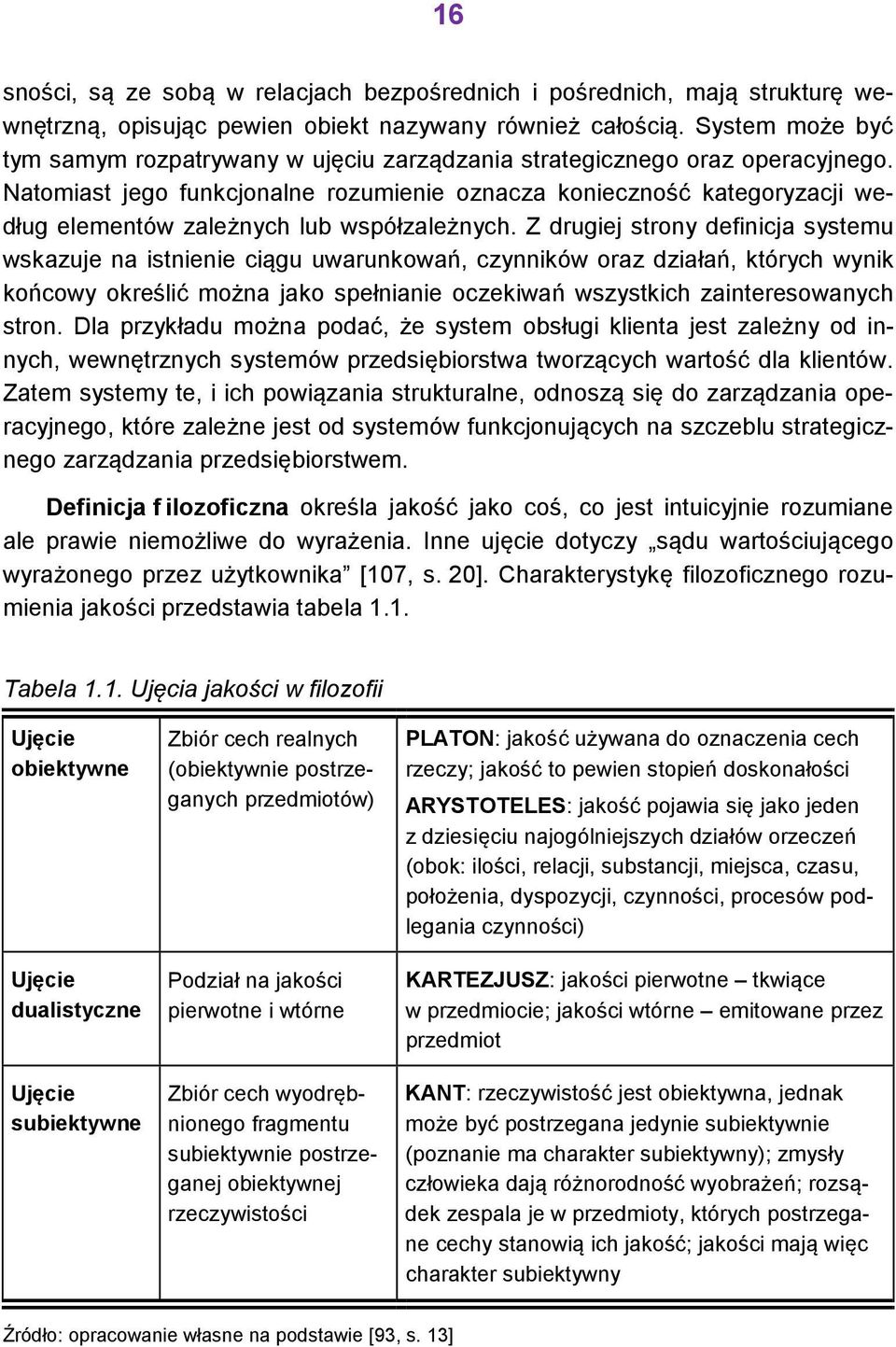 Natomiast jego funkcjonalne rozumienie oznacza konieczność kategoryzacji według elementów zależnych lub współzależnych.