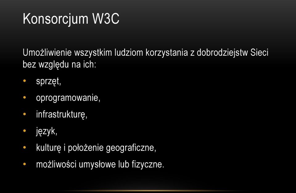 sprzęt, oprogramowanie, infrastrukturę, język,