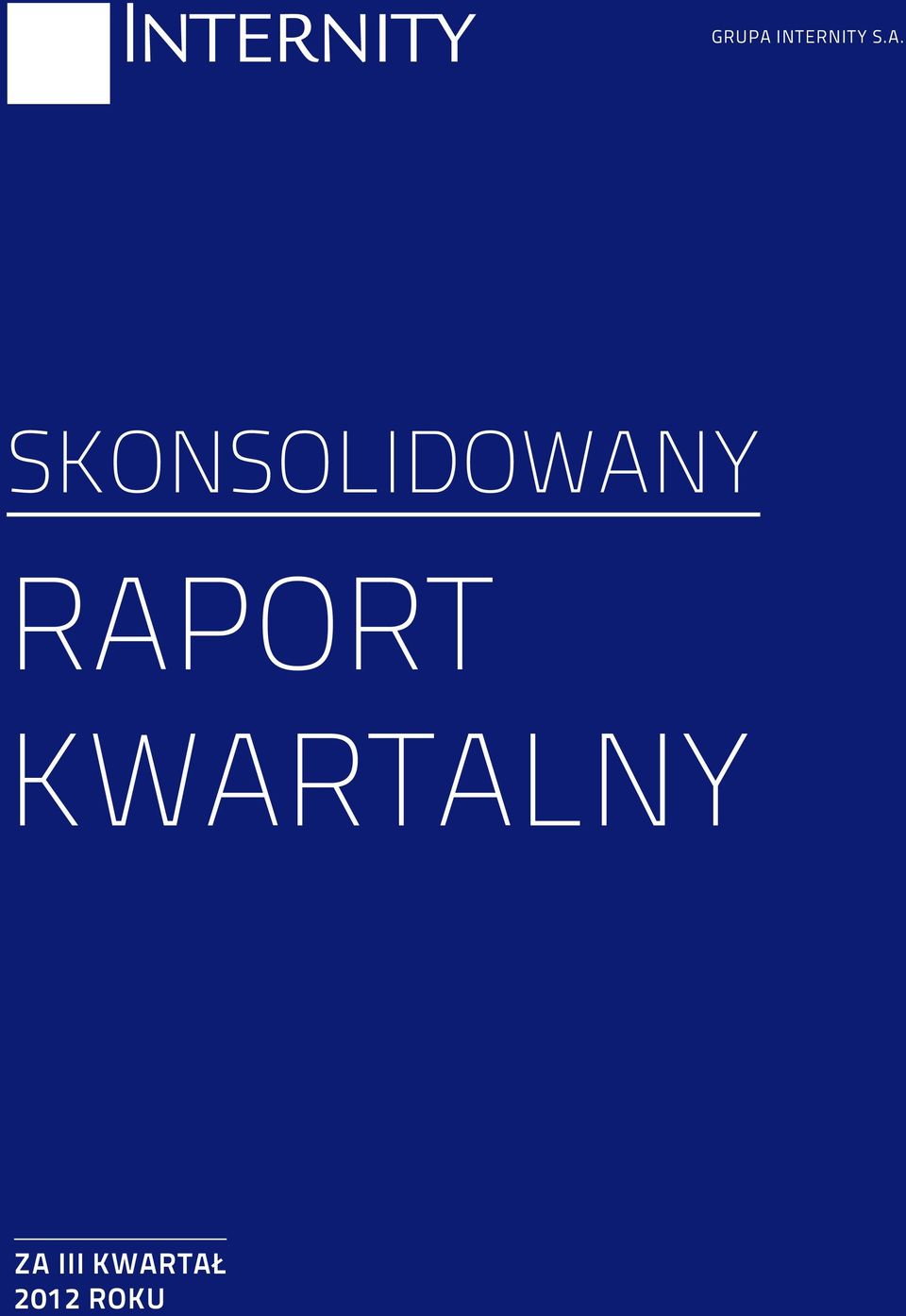 SKONSOLIDOWANY