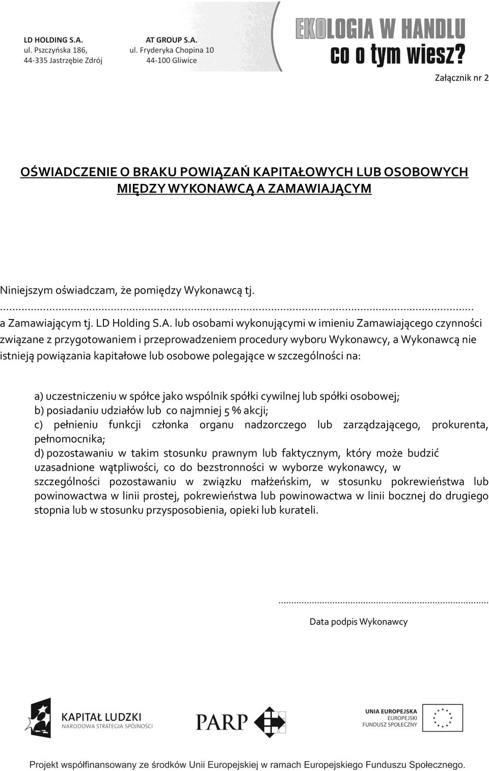 U POWIĄZAŃ