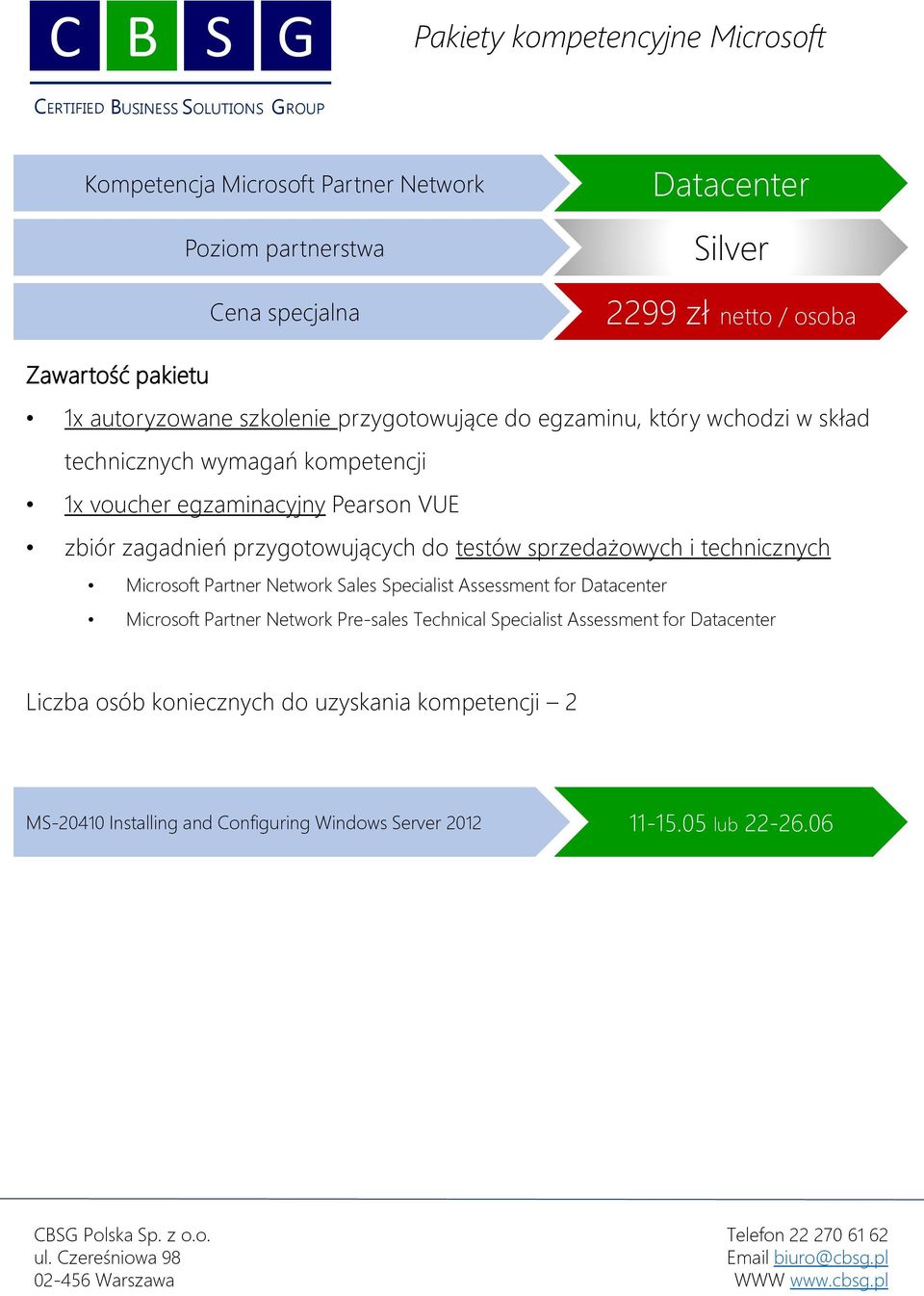 Assessment for Datacenter Microsoft Partner