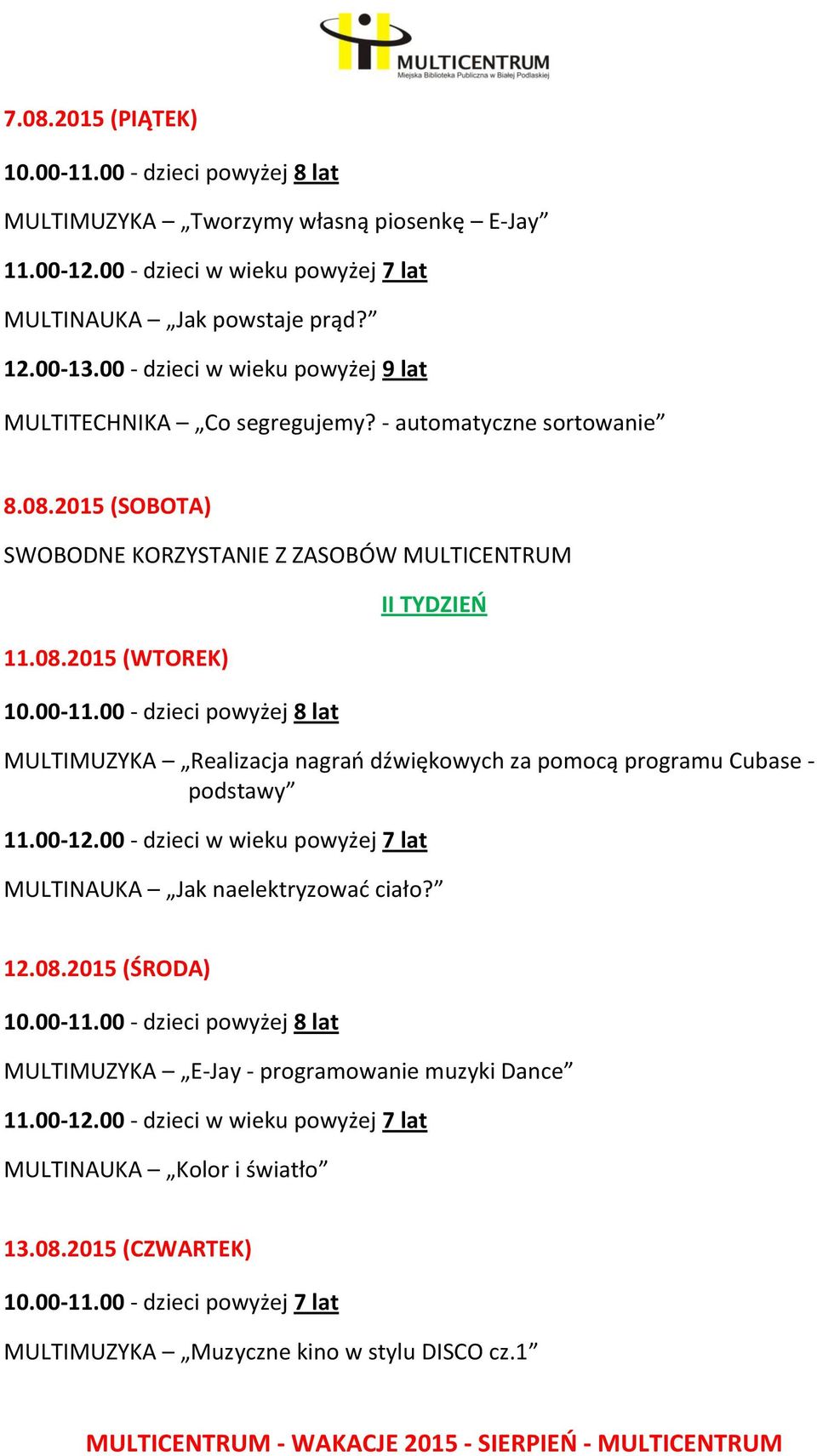 2015 (SOBOTA) 11.08.