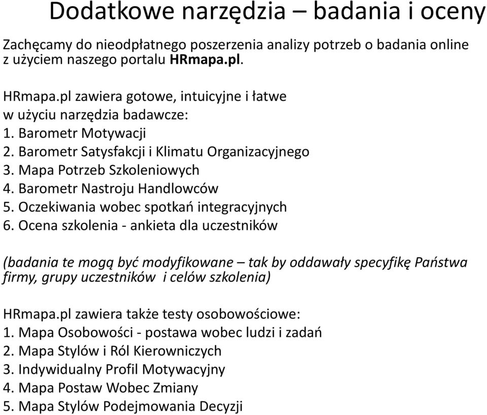 Barometr Nastroju Handlowców 5. Oczekiwania wobec spotkań integracyjnych 6.