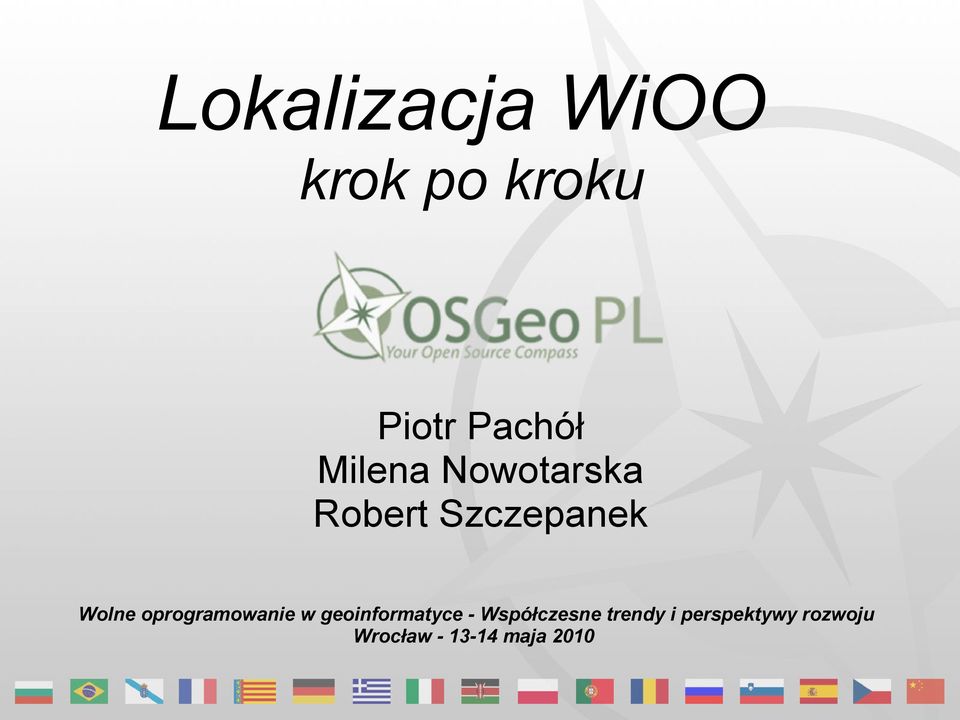 oprogramowanie w geoinformatyce - Współczesne