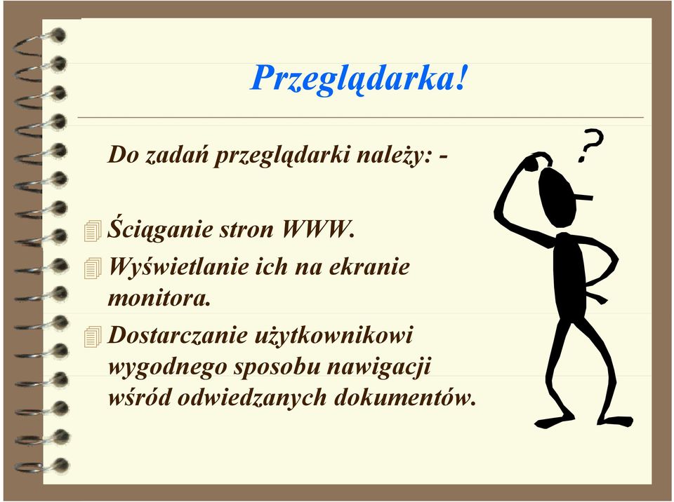 WWW. Wyświetlanie ich na ekranie monitora.