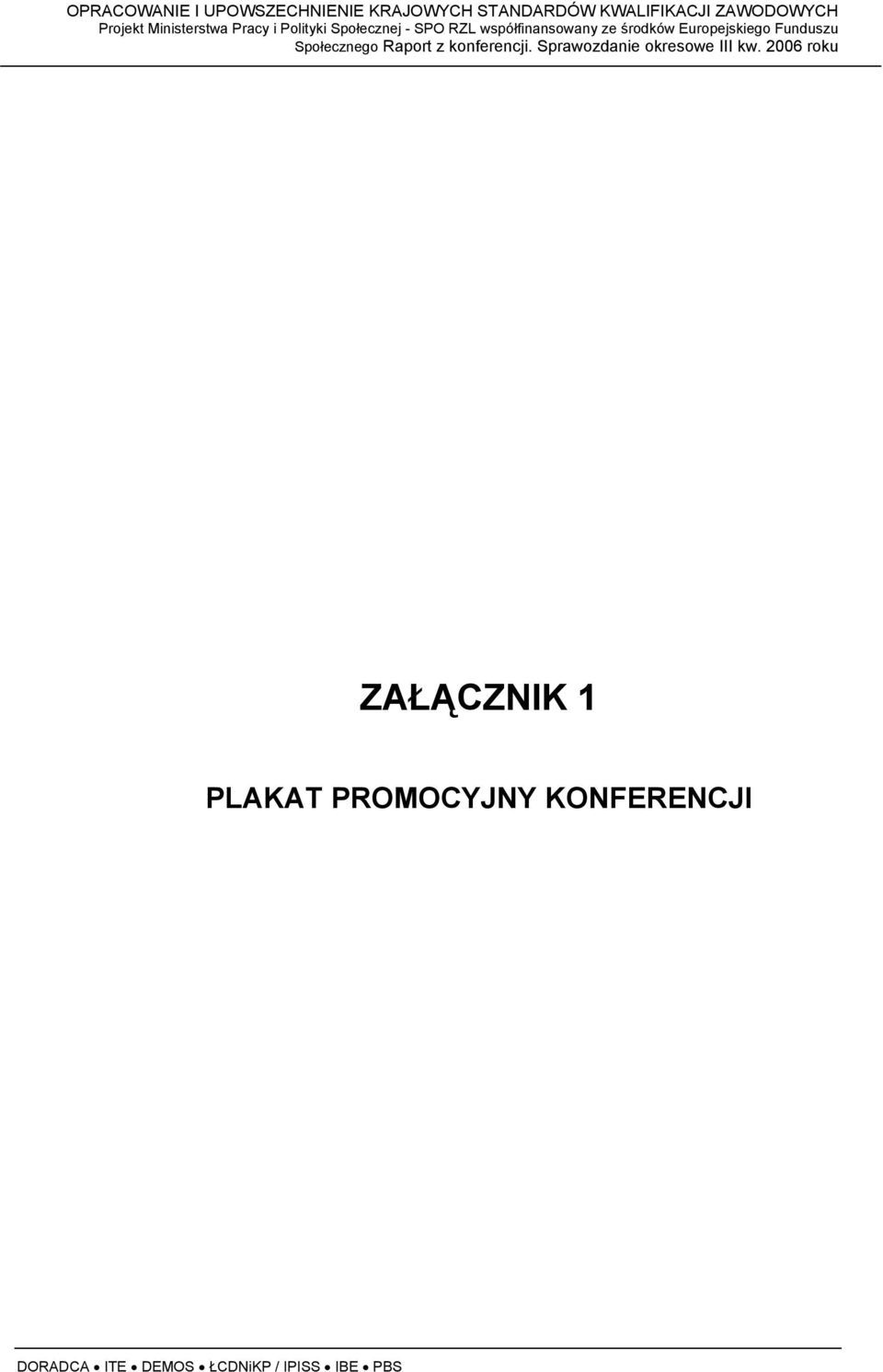 KONFERENCJI DORADCA