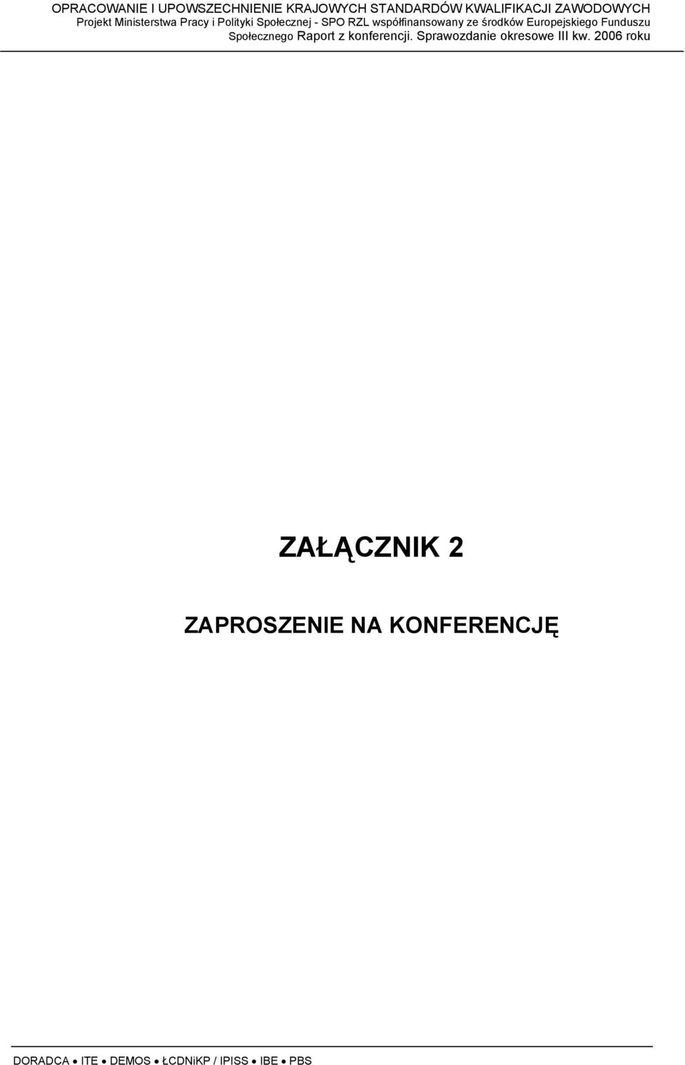 KONFERENCJĘ DORADCA