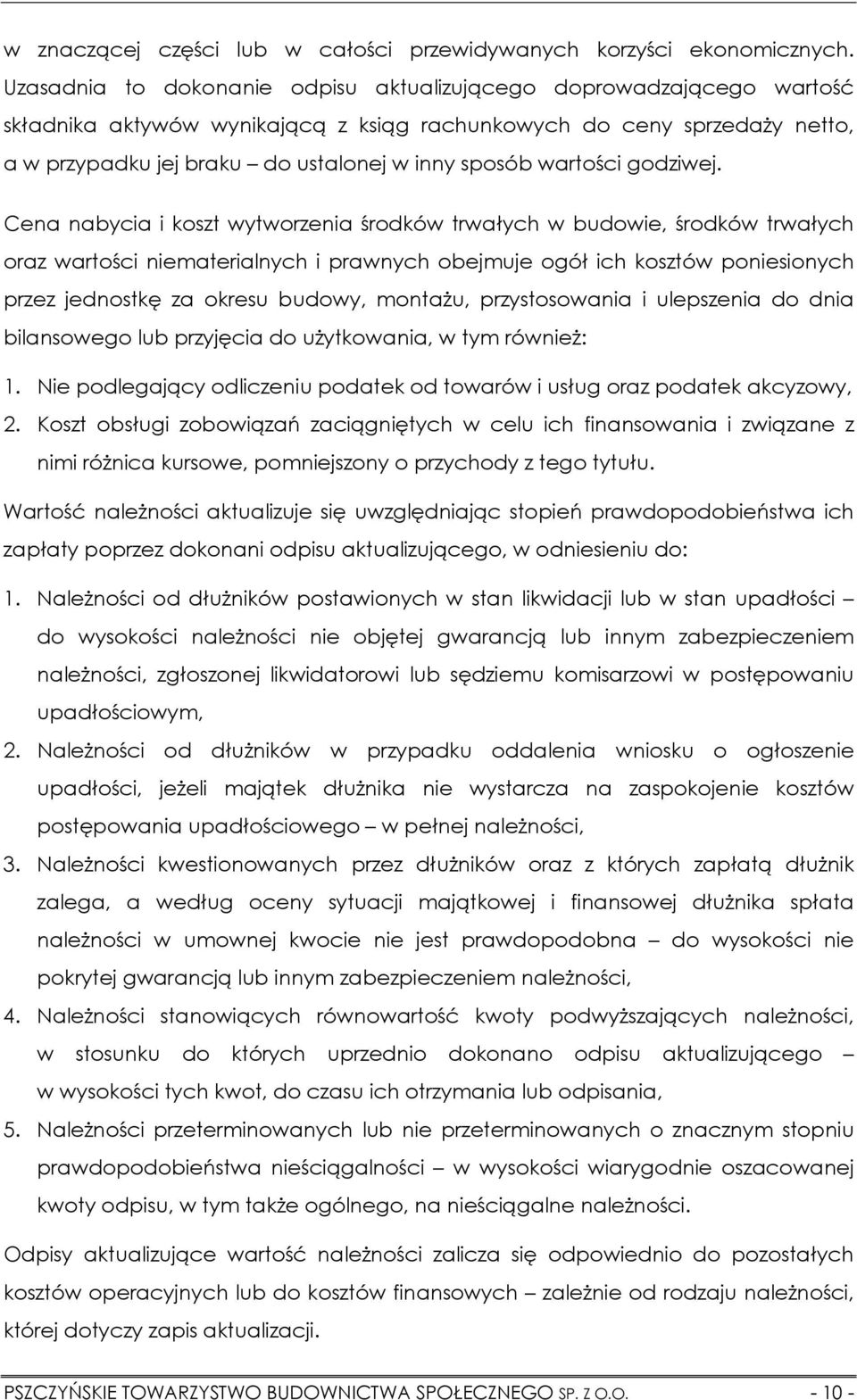 wartości godziwej.