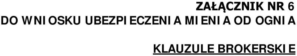 UBEZPIECZENIA