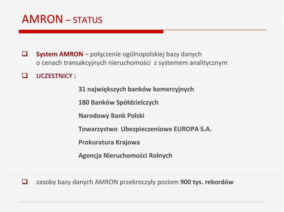 Banków Spółdzielczych Narodowy Bank Polski Towarzystwo Ubezpieczeniowe EUROPA 