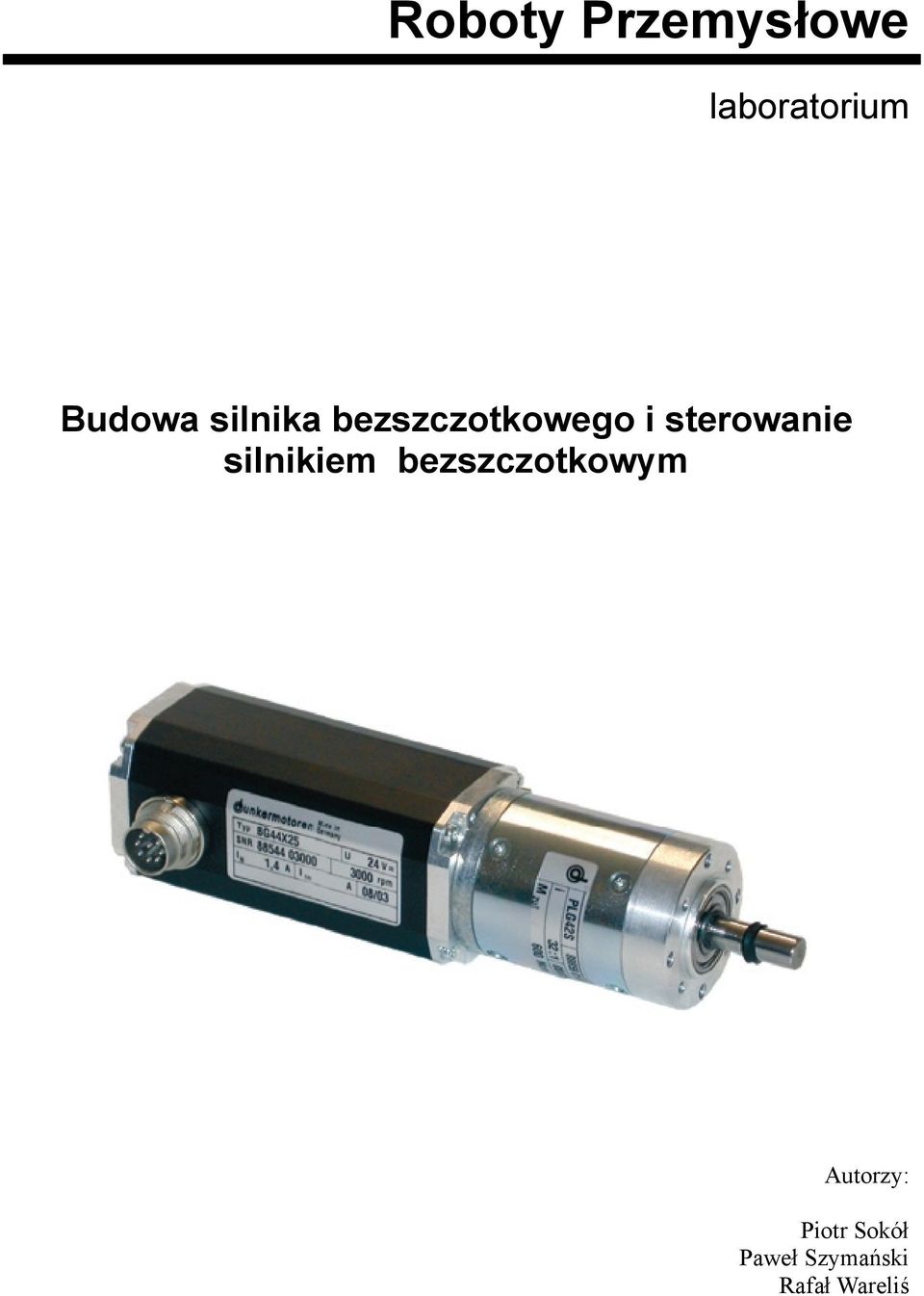 sterowanie silnikiem bezszczotkowym