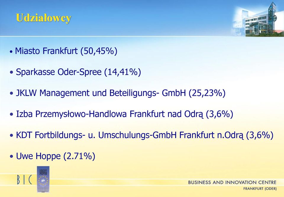 Przemysłowo-Handlowa Frankfurt nad Odrą (3,6%) KDT
