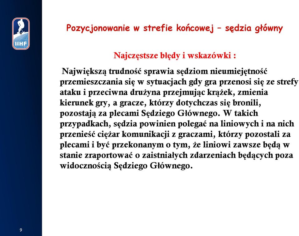 Sędziego Głównego.