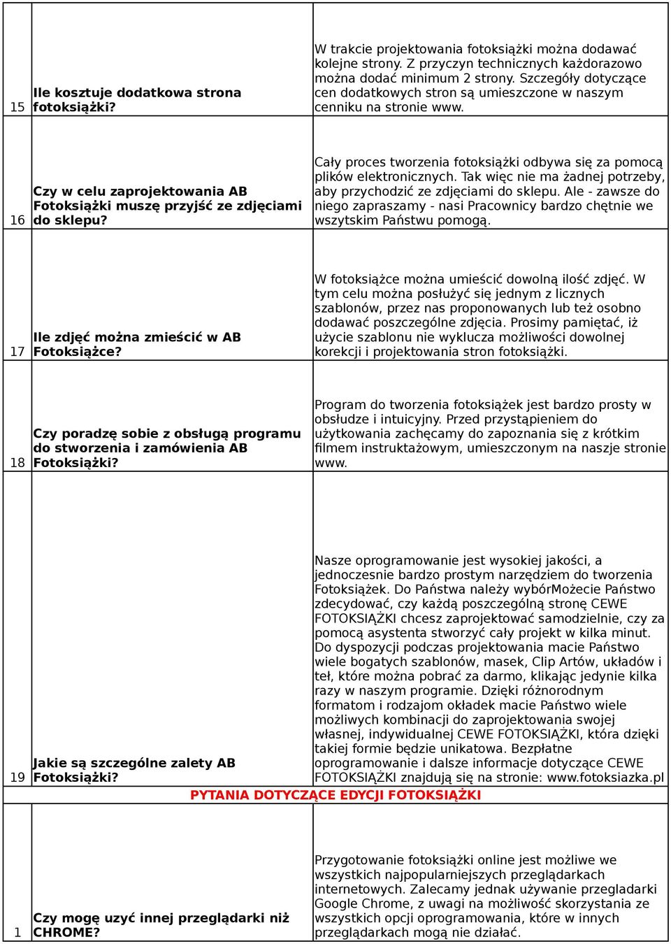 Cały proces tworzenia fotoksiążki odbywa się za pomocą plików elektronicznych. Tak więc nie ma żadnej potrzeby, aby przychodzić ze zdjęciami do sklepu.