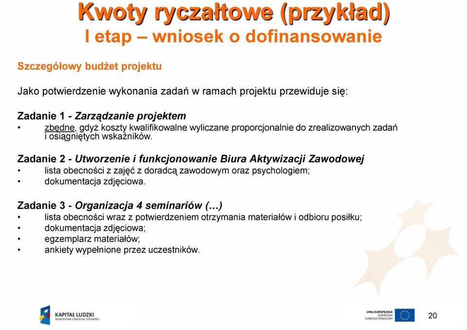 Zadanie 2 - Utworzenie i funkcjonowanie Biura Aktywizacji Zawodowej lista obecności z zajęć z doradcą zawodowym oraz psychologiem; dokumentacja zdjęciowa.